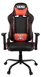 Sedia da gaming, angolo di rotazione di 150°, peso: 20,5 kg, rivestimento in ecopelle
