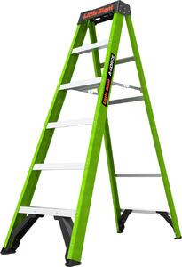 Scala a pioli Little Giant A-Force per artigianato, edilizia e manutenzione, 6 gradini