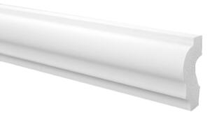Modanature da soffitto Marbet in polistirolo XPS - Modanature in stucco di alta qualità, leggere e robuste, dal design moderno - (Confezione risparmio da 30 metri E-19 - 21x40 mm) Modanature angolari