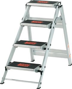 Scala pieghevole Little Giant Safety Step a 4 gradini