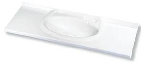 Lavabo Comet, forma ovale variabile