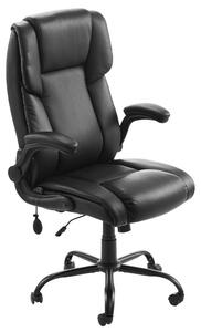 Sedia da ufficio con schienale alto - Comfort ergonomico - Capacità di carico: 136 kg