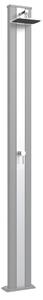 Doccia Solare da Esterno Giardino 30L Miscelatore Arkema Spring S Fascia Inox Sabbia