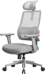 Sedia da ufficio, supporto lombare adattivo, regolazione versatile, NEUTRO MAGICH003-grigio