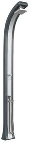 Doccia da Giardino Miscelatore e Doccetta Arkema Spring Plus Fascia Inox Antracite