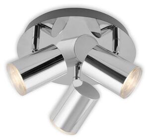 Lampada da bagno a LED faretto IP44 GU10 IP44 W cromo metallo-plastica Briloner