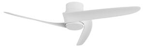 Ventilatore da soffitto LED Smart Groenland S bianco, silenzioso - Mantra Mantra Iluminación, Groenland S, dimmerabile, Bianco, Soggiorno, Metallo, Moderno