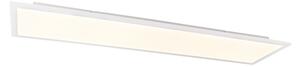 Plafoniera bianca 120 cm LED dimm 4 livelli - LIV