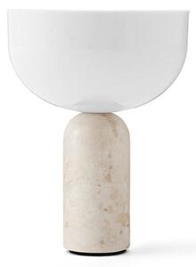 Lampade da tavolo New Works, Kizu, dimmerabile, Beige, Sala da pranzo, Marmo, Design