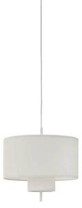 Lampada a sospensione New Works, Margin, dimmerabile, Bianco, Sala da pranzo, Tessuto / Tessile, Scandinavo