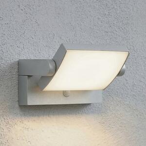 Lampade da esterno Lindby, Sherin, Grigio, Balcone, Alluminio, Moderno