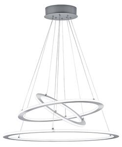 Lampada a sospensione design acciaio LED dimm 3 livelli - TIJN