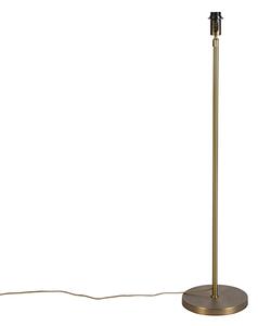 Lampada da terra vintage regolabile bronzo - Parte