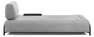 Divano Compo 3 posti grigio chiaro con vassoio piccolo 232 cm