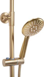 Set doccia con termostato REA Lungo Gold Brush