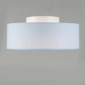 Lampada da soffitto blu 30 cm con LED - Drum LED