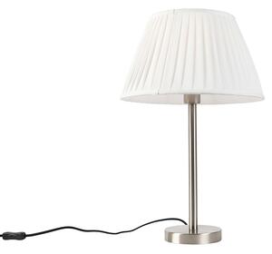 Lampada da tavolo Led Hotel paralume H.55 cm E27 diametro 30cm