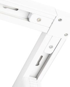 Sistema di illuminazione a binario moderno con 5 faretti bianco 1-Fase - Iconic Jeany