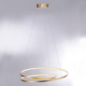 Lampada a sospensione oro 72 cm LED dimmerabile - ROWAN