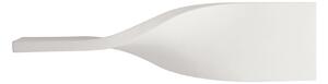 Applique moderno Piroette-ap56 bianco, in gesso, 15 x 56 cm, INTEC
