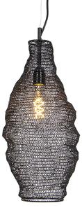 Lampada a sospensione orientale nera - NIDUM Rombo