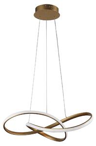 Italux Consa Lampada a sospensione LED Oro 40W 3400lm