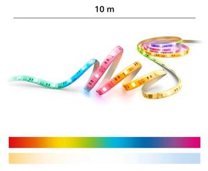 Philips - Striscia LED RGBIC dimmerabile SMART STRIP 10m LED/43W/230V 2700/6500K Wi-Fi