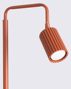 Sollux SL.2023 - Lampada da terra KARBON 1xGU10/10W/230V arancione