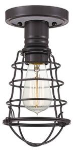 Lampada da soffitto Mixon, bronzo palladiano, 1xE27x60W, metallo, dimensioni: 27,1x14,5x13,5 cm, IP20, Quoizel