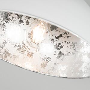 Lampada da soffitto bianca / argento 30 cm - MAGNA Basic
