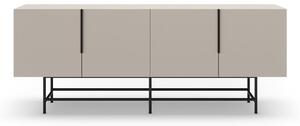 Cassettiera bassa crema 200x77,5 cm Eldia - Marckeric
