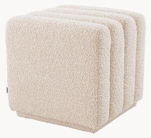 Pouf in bouclé Bente