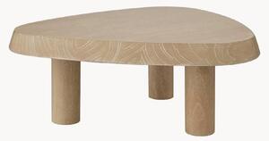 Tavolino da salotto in legno di mingi dalla forma organica Briël