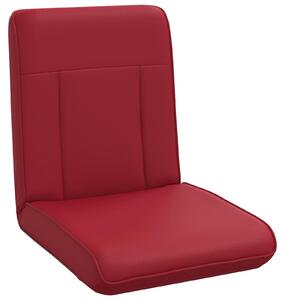VidaXL Poltrona reclinabile in Pelle finta color bordeaux