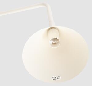 Sollux SL.2569 - Lampada da tavolo NOX 1xE14/10W/230V colore crema