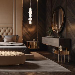 Lampada a sospensione decorativa in oro Caro LED 40W Milagro