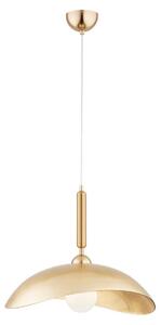 Lampada a sospensione Golden dorata 1xE27x60W in metallo, dimensioni: 95x43x43 cm, IP20, Alfa