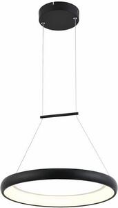 Lampada a sospensione LED Thea nera 24W, bianco neutro, 1920 lm, alluminio, dimensioni: 120x40x40 cm, IP20, Reality