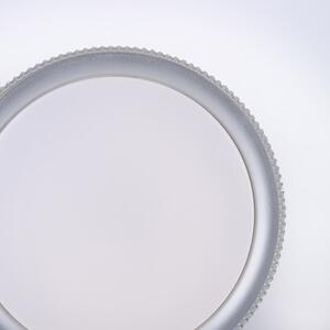 Plafoniera design argento 40 cm con LED dimmerabile - Wendy