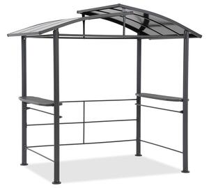 Gazebo barbecue in metallo Ponta 2,4 x 1,5 m Garden Point