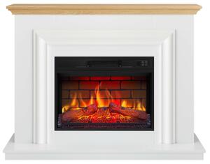 Caminetto elettrico ArtiFlame Marbelya AF23BS bianco