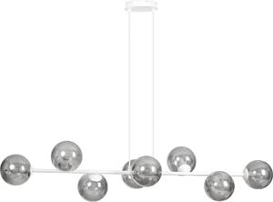 Lampadario Emibig 8xE14 40W ROSSI 8 WH/SR 878/8