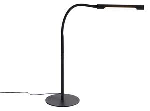 Lampada da tavolo di design nera con LED con dimmer tattile - PALKA