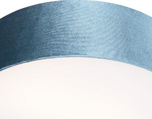 Plafoniera moderna blu 40 cm - Drum