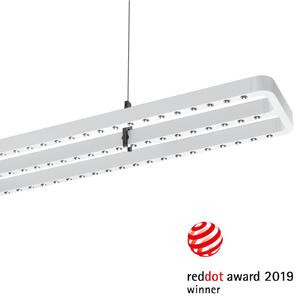 Performance in Lighting LED sospensione Small Line, sensore, 126 cm bianco