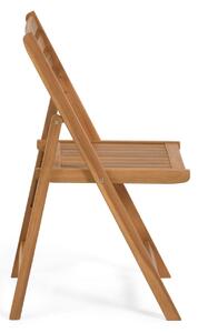 Sedia pieghevoli da esterno Daliana in legno massello di acacia FSC 100%