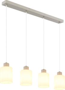 GLOBO Lighting Lampada a sospensione TRENT LWH 70x10x120 cm beige
