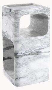 Tavolino in marmo con ripiano Adler