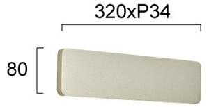 Lampada da parete LED KELDA LED/12W/230V 3000K/4000K argento