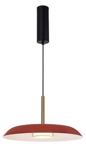 Lampadario LED su cavo NUDO LED/11W/230V 3000/4000/6000K rosso